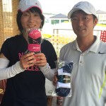 下位優勝　有年・有年ペア